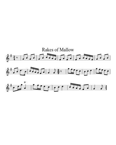 Rakes of Mallow (Liberty Rakes)