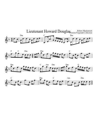 Lieutenant Howard Douglas preview