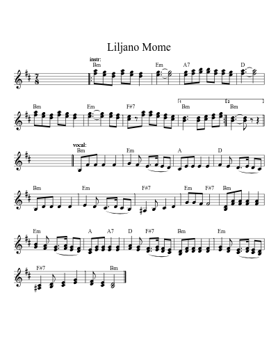 Liljano Mome (Version 5)