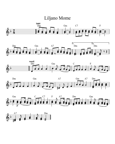 Liljano Mome (Version 6)