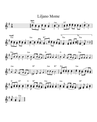 Liljano Mome (Version 8)