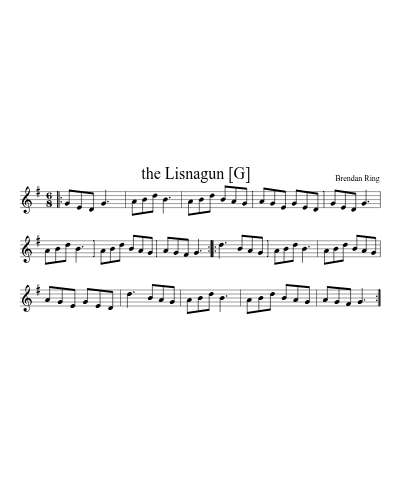 the Lisnagun   [G] (Version 2) preview