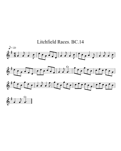 Litchfield Races. BC.14