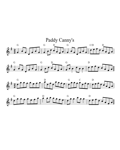 Paddy Canny's (Version 2) preview