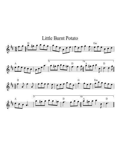 Little Burnt Potato (Version 10)
