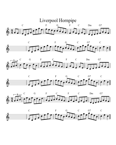 Liverpool hornpipe (Version 3)