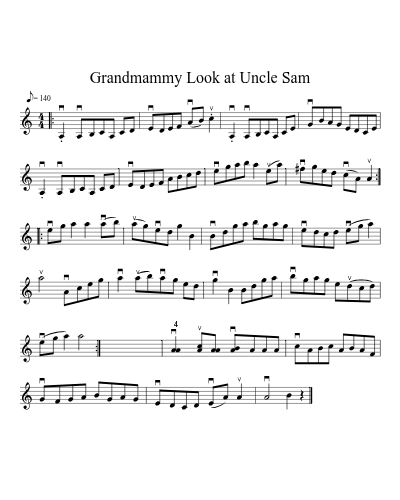 Grandmammy Look at Uncle Sam (Llarry Brandon) (#40380)