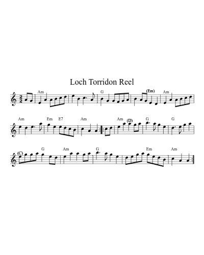 Loch Torridon Reel (Version 2)