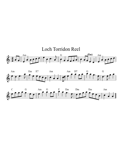 Loch Torridon Reel (Version 3)