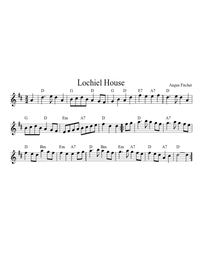 Lochiel House (Version 2)