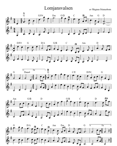 Lomjansvalsen (Version 2)