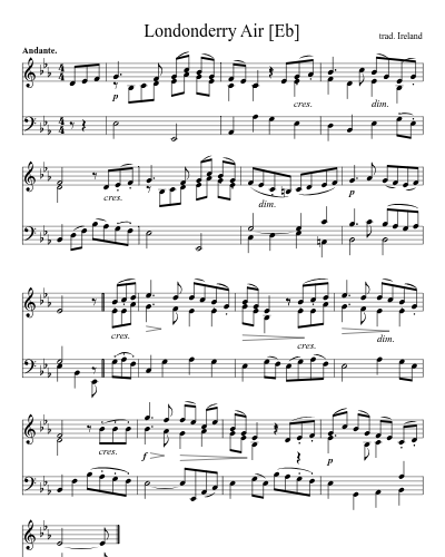 Londonderry Air    (F)