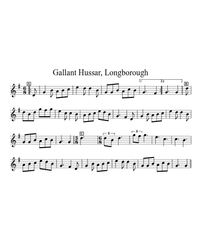 Gallant Hussar, Longborough