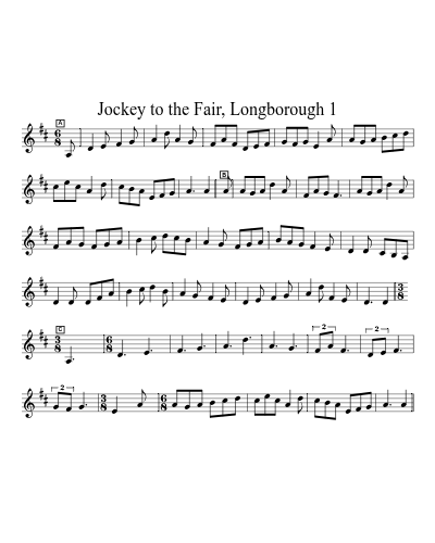 Jockey to the Fair, Longborough 1