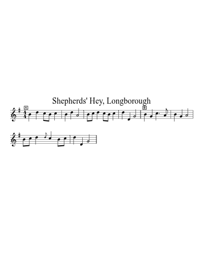 Shepherds' Hey, Longborough preview