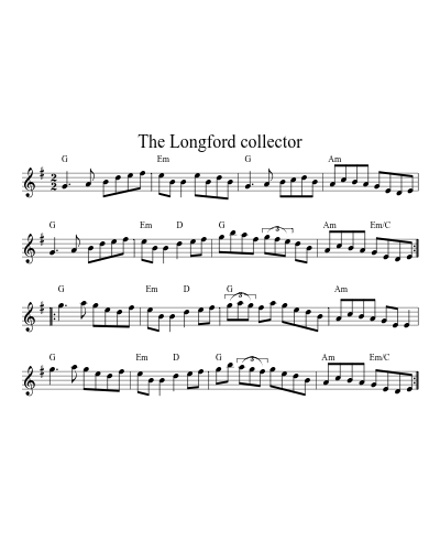 The Longford collector (Version 7)