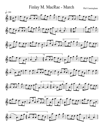 Finlay M. MacRae - March