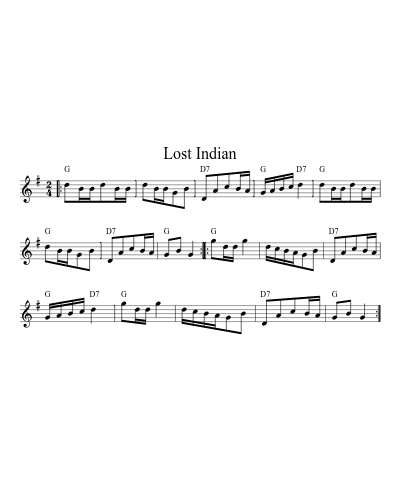 Lost Indian preview