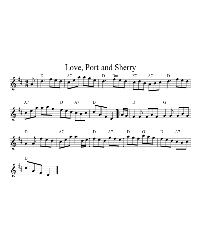 Love, Port and Sherry