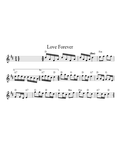 Love Forever (Version 2) preview
