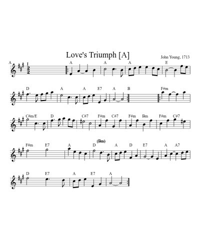 Love's Triumph   [A] preview