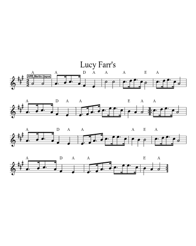 Lucy Farr's (Version 5)