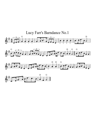 Lucy Farr's Barndance No.1