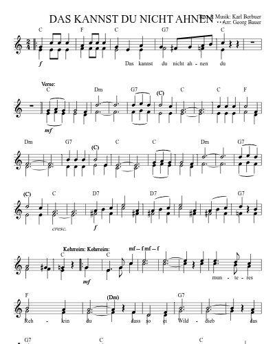DAS KANNST DU NICHT AHNEN ... preview