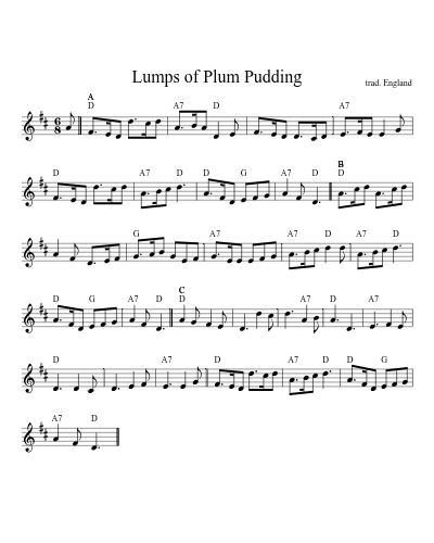 Lumps of Plum Pudding preview