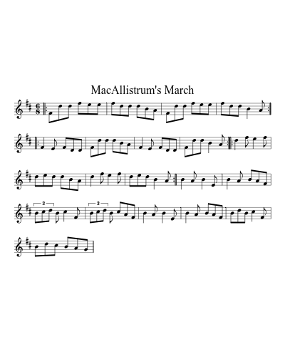 MacAllistrum's March (Version 2) preview