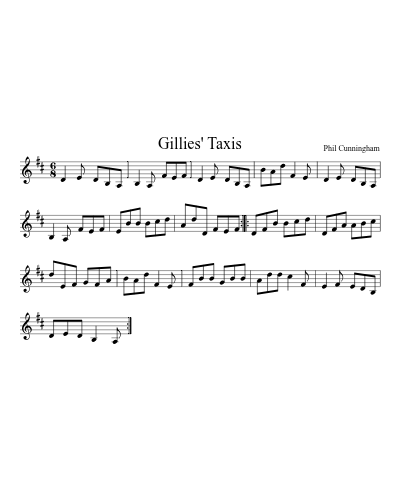 Gillies' Taxis preview