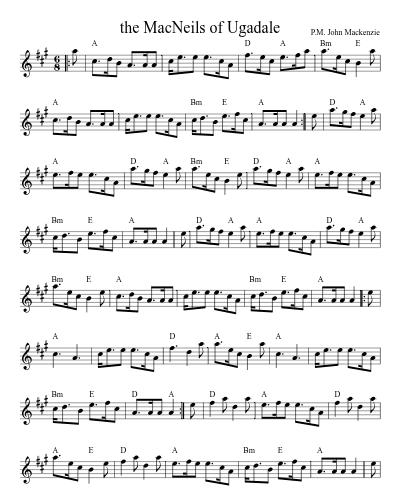 the MacNeils of Ugadale (Version 2)