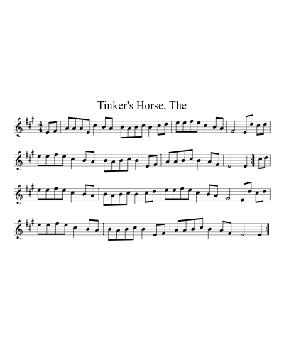 Tinker's Horse, The (Version 2)