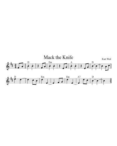 Mack the Knife