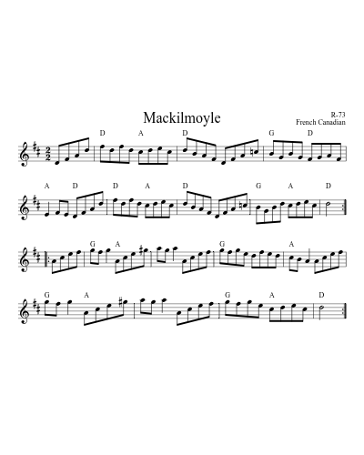 Mackilmoyle (Version 5)