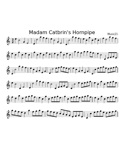 Madam Catbrin's Hornpipe