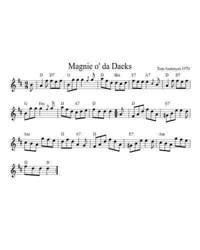 Magnie o' da Daeks