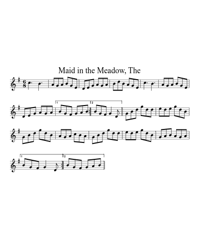 Maid in the Meadow, The (Version 2)