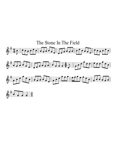 The Stone In The Field (Version 2) preview