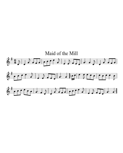 Maid Of The Mill (Version 6)