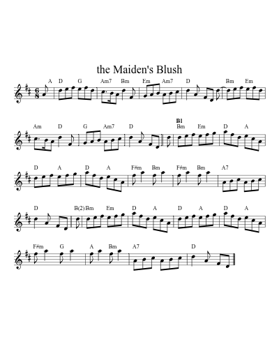 the Maiden's Blush preview