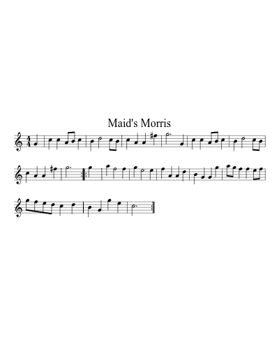 Maid's Morris