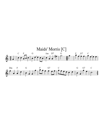 Maids' Morris [C]