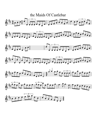 The Maids Of Castlebar (Version 2) preview