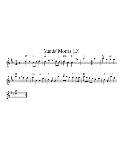 Maids' Morris (D) (Version 2)