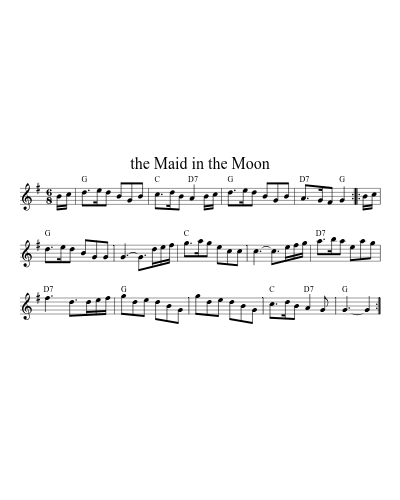 the Maid in the Moon (Version 4)