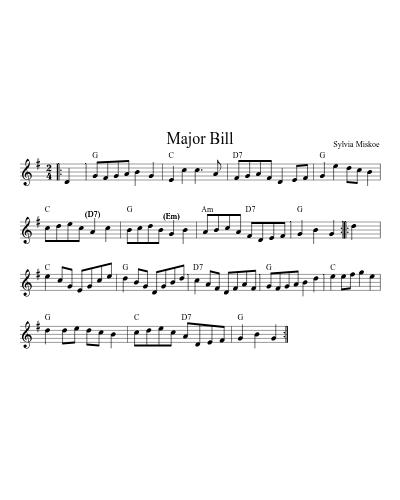 Major Bill