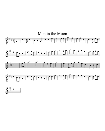 Man in the Moon (Version 2)