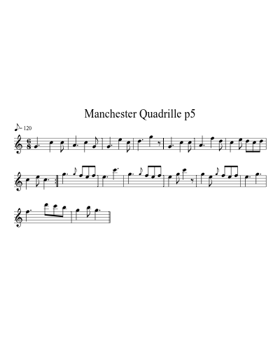 Manchester Quadrille p5