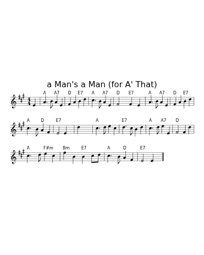 a Man's a Man (for A' That)